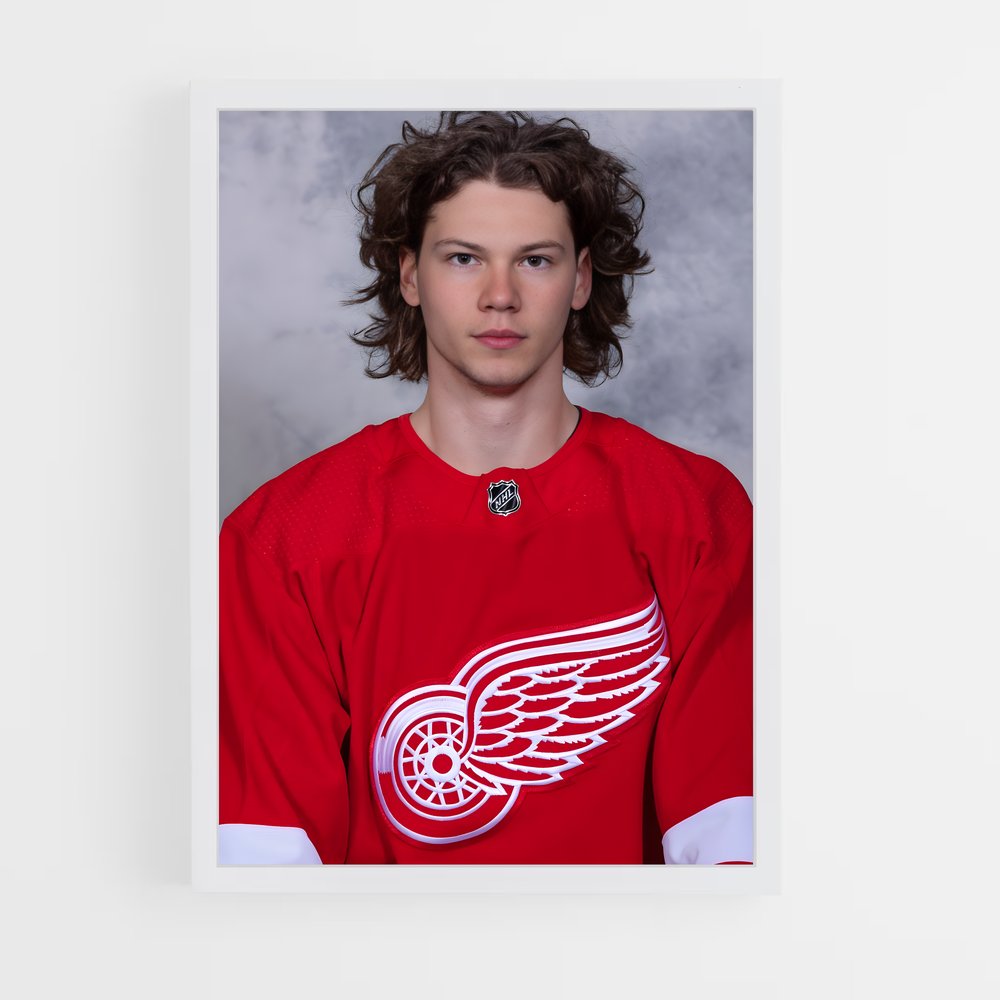 Poster La Force en Rouge – affiche Hockey sur glace (vue 3)